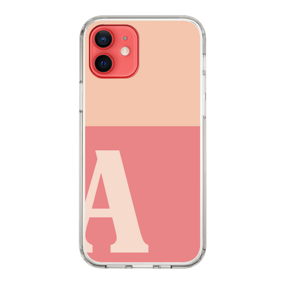 Slim Protection Case［ Original - initial two tone - A pink ］