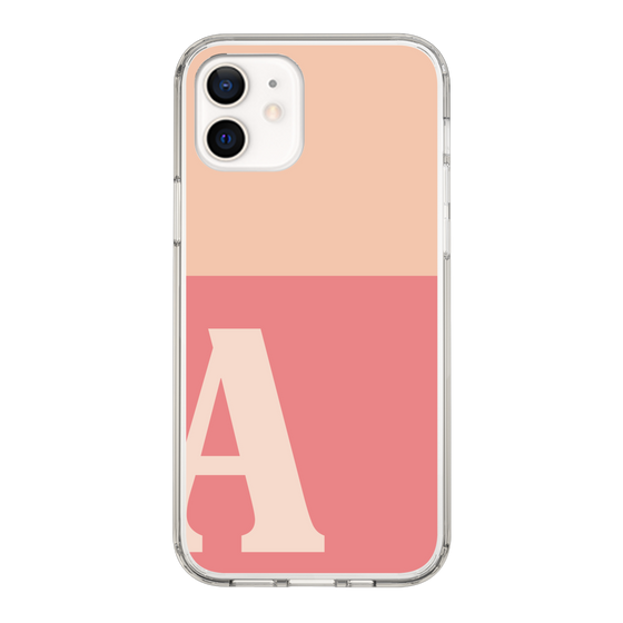 Slim Protection Case［ Original - initial two tone - A pink ］
