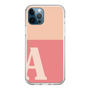 Slim Protection Case［ Original - initial two tone - A pink ］