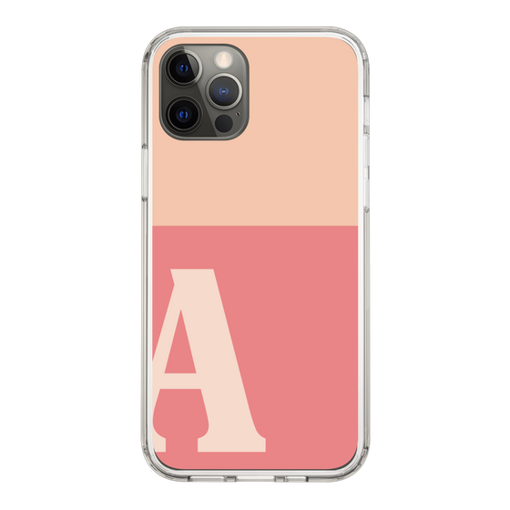 Slim Protection Case［ Original - initial two tone - A pink ］