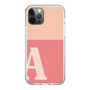 Slim Protection Case［ Original - initial two tone - A pink ］