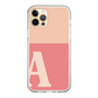 Slim Protection Case［ Original - initial two tone - A pink ］