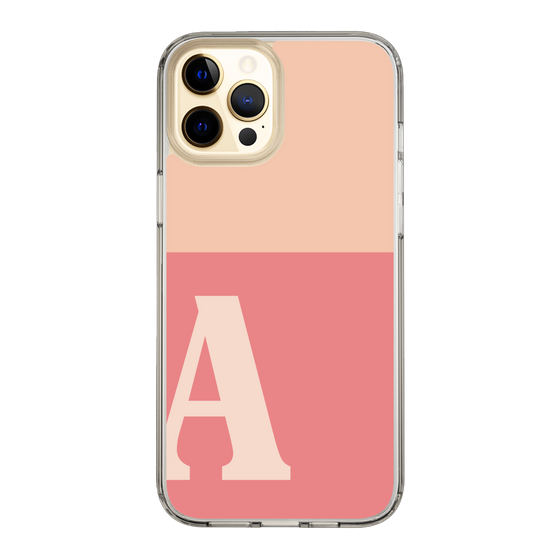 Slim Protection Case［ Original - initial two tone - A pink ］