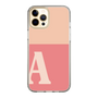Slim Protection Case［ Original - initial two tone - A pink ］