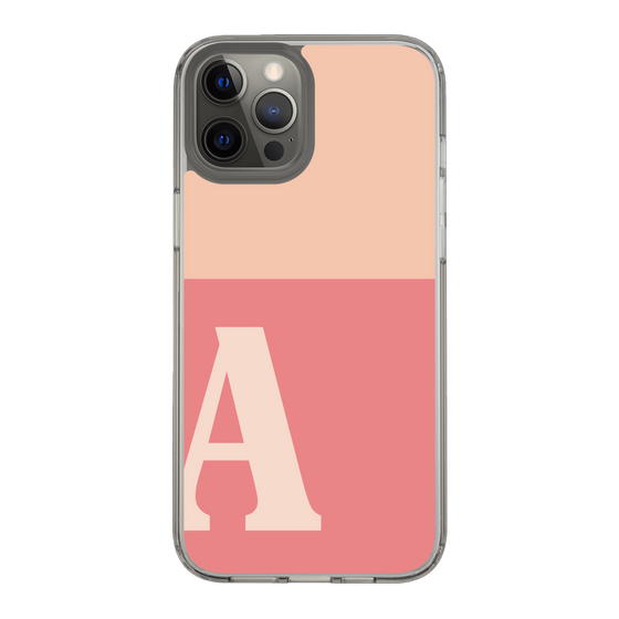 Slim Protection Case［ Original - initial two tone - A pink ］