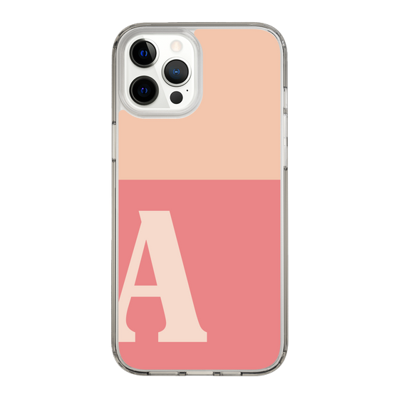 Slim Protection Case［ Original - initial two tone - A pink ］