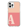 Slim Protection Case［ Original - initial two tone - A pink ］