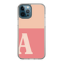 Slim Protection Case［ Original - initial two tone - A pink ］