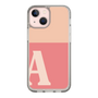 Slim Protection Case［ Original - initial two tone - A pink ］