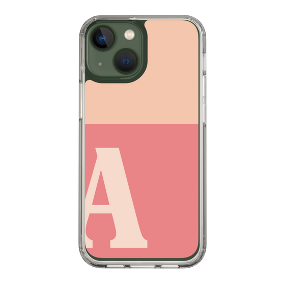 Slim Protection Case［ Original - initial two tone - A pink ］