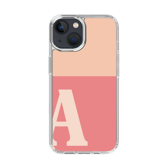 Slim Protection Case［ Original - initial two tone - A pink ］
