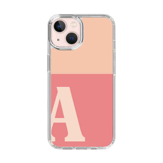 Slim Protection Case［ Original - initial two tone - A pink ］