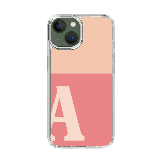 Slim Protection Case［ Original - initial two tone - A pink ］