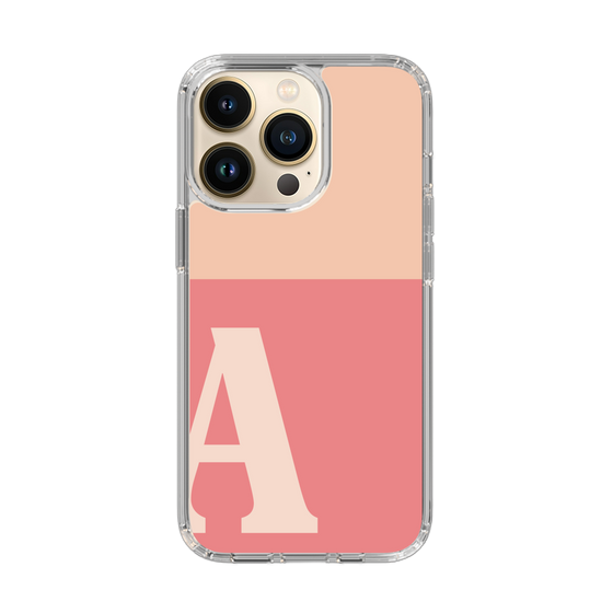 Slim Protection Case［ Original - initial two tone - A pink ］