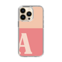 Slim Protection Case［ Original - initial two tone - A pink ］