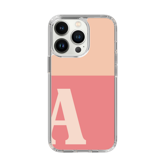 Slim Protection Case［ Original - initial two tone - A pink ］