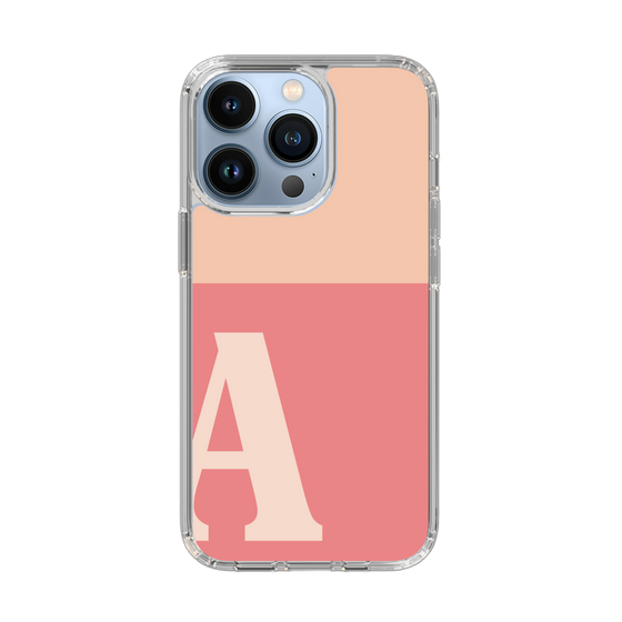 Slim Protection Case［ Original - initial two tone - A pink ］