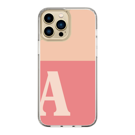 Slim Protection Case［ Original - initial two tone - A pink ］