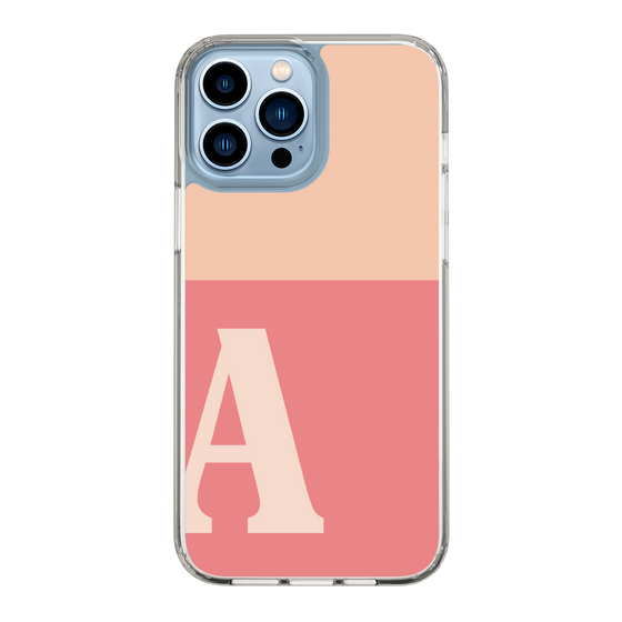 Slim Protection Case［ Original - initial two tone - A pink ］