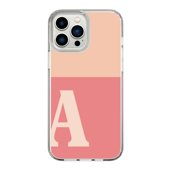 Slim Protection Case［ Original - initial two tone - A pink ］