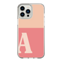 Slim Protection Case［ Original - initial two tone - A pink ］