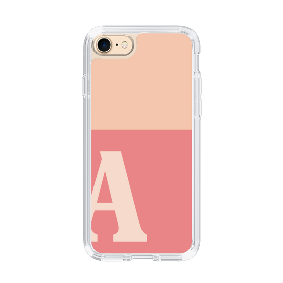 Slim Protection Case［ Original - initial two tone - A pink ］