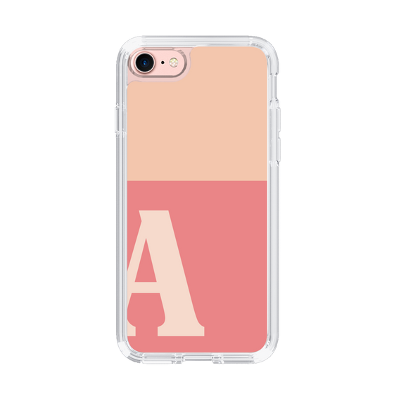 Slim Protection Case［ Original - initial two tone - A pink ］