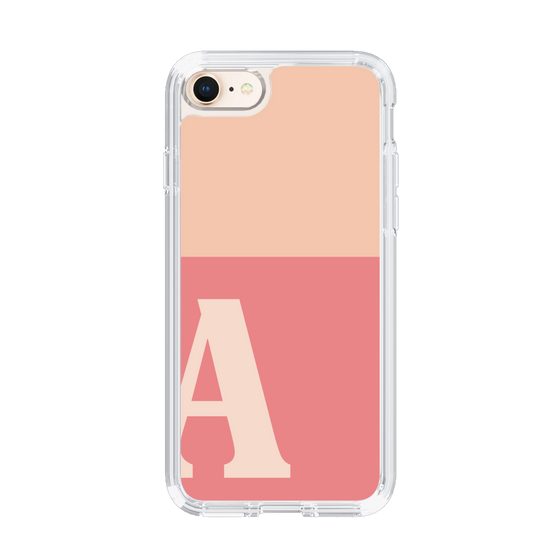Slim Protection Case［ Original - initial two tone - A pink ］