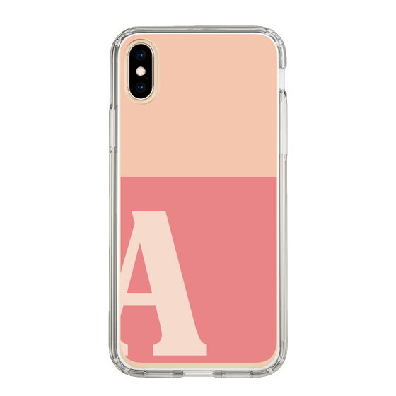 Slim Protection Case［ Original - initial two tone - A pink ］