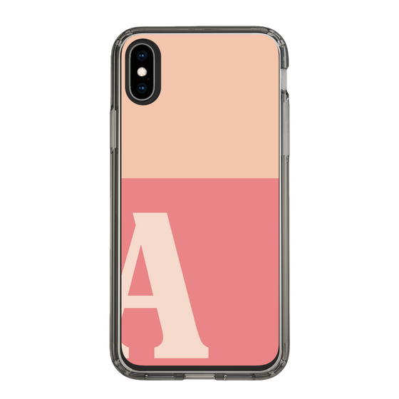 Slim Protection Case［ Original - initial two tone - A pink ］