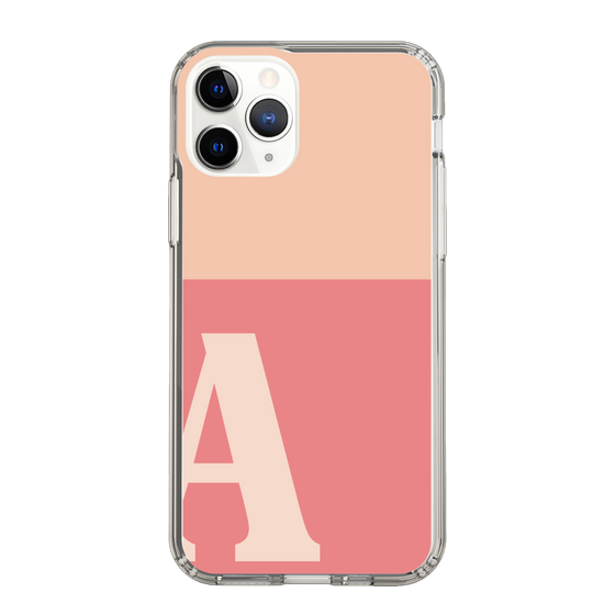 Slim Protection Case［ Original - initial two tone - A pink ］