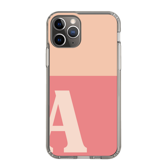 Slim Protection Case［ Original - initial two tone - A pink ］