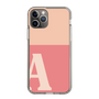 Slim Protection Case［ Original - initial two tone - A pink ］
