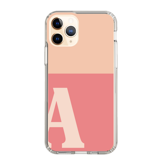 Slim Protection Case［ Original - initial two tone - A pink ］