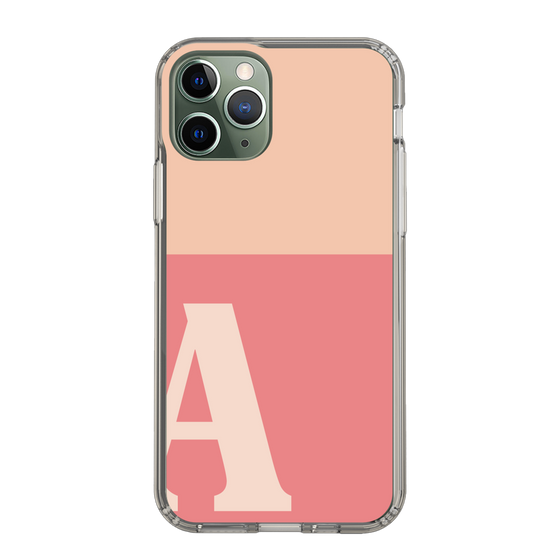 Slim Protection Case［ Original - initial two tone - A pink ］