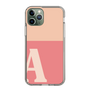 Slim Protection Case［ Original - initial two tone - A pink ］