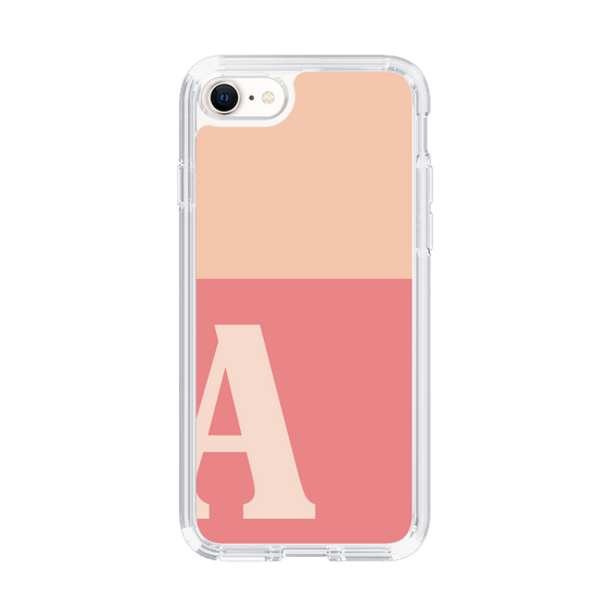 Slim Protection Case［ Original - initial two tone - A pink ］