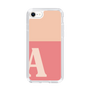 Slim Protection Case［ Original - initial two tone - A pink ］
