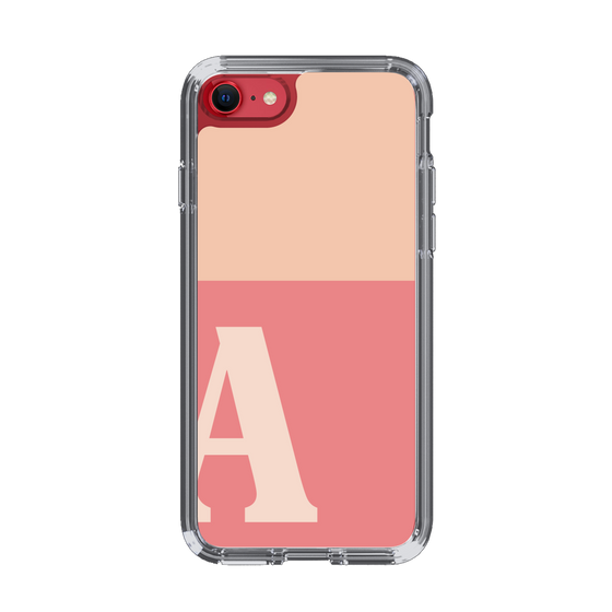 Slim Protection Case［ Original - initial two tone - A pink ］