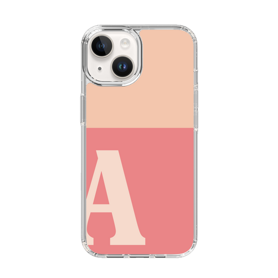 Slim Protection Case［ Original - initial two tone - A pink ］