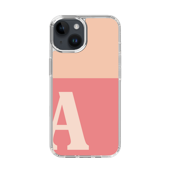Slim Protection Case［ Original - initial two tone - A pink ］