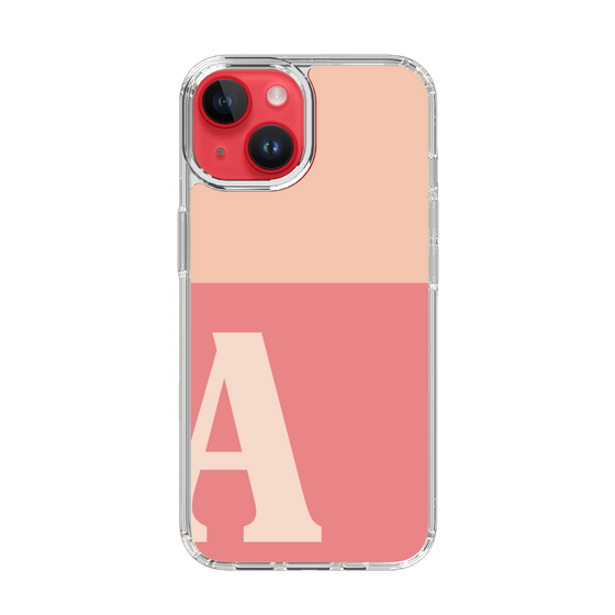 Slim Protection Case［ Original - initial two tone - A pink ］