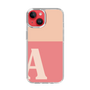Slim Protection Case［ Original - initial two tone - A pink ］