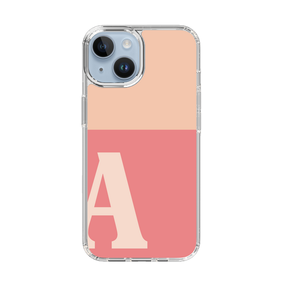 Slim Protection Case［ Original - initial two tone - A pink ］