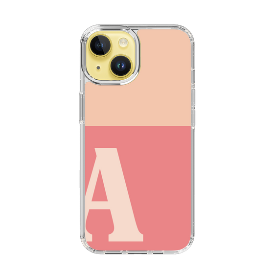 Slim Protection Case［ Original - initial two tone - A pink ］