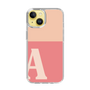 Slim Protection Case［ Original - initial two tone - A pink ］
