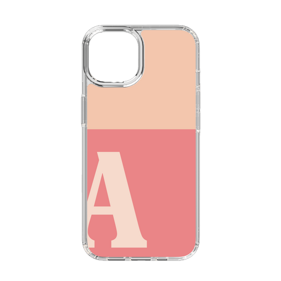 Slim Protection Case［ Original - initial two tone - A pink ］
