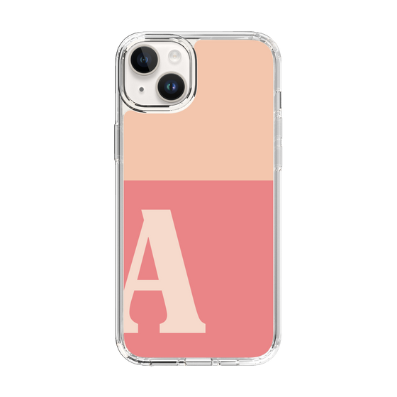 Slim Protection Case［ Original - initial two tone - A pink ］