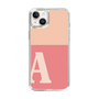 Slim Protection Case［ Original - initial two tone - A pink ］