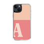 Slim Protection Case［ Original - initial two tone - A pink ］